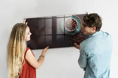 Magnetická popisovací tabule šálek kávy