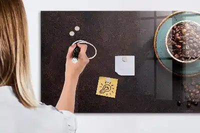 Magnetická popisovací tabule šálek kávy
