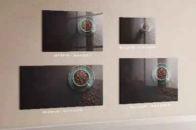 Magnetická popisovací tabule šálek kávy