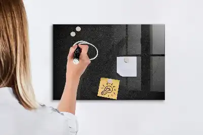 Magnetická tabule na kreslení tmavá skála