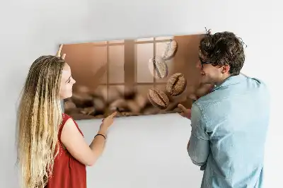 Magnetická popisovací tabule kávová zrna