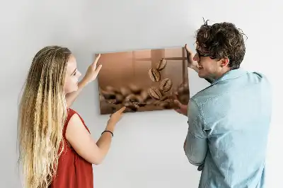 Magnetická popisovací tabule kávová zrna