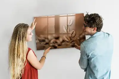 Magnetická popisovací tabule kávová zrna