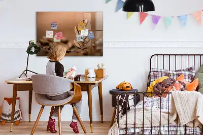 Magnetická popisovací tabule kávová zrna
