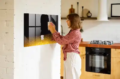 Magnetická popisovací tabule pomerančový džus