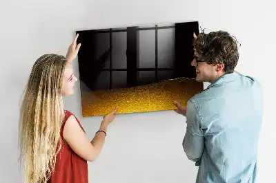 Magnetická popisovací tabule pomerančový džus