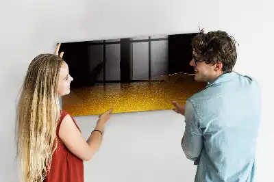 Magnetická popisovací tabule pomerančový džus