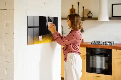 Magnetická popisovací tabule pomerančový džus