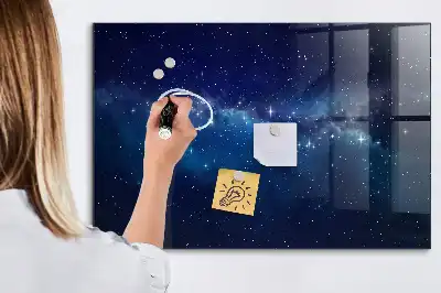 Magnetická kreslicí tabulka téma tmavé oblohy a hvězd
