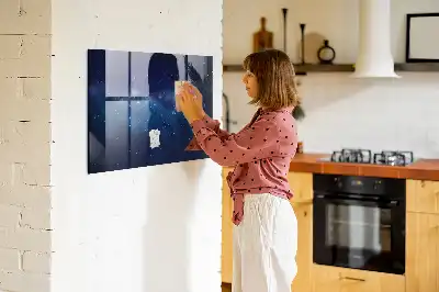 Magnetická kreslicí tabulka téma tmavé oblohy a hvězd