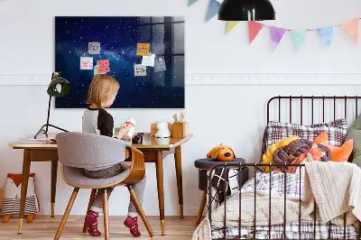 Magnetická kreslicí tabulka téma tmavé oblohy a hvězd