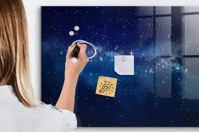 Magnetická kreslicí tabulka téma tmavé oblohy a hvězd