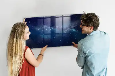 Magnetická kreslicí tabulka téma tmavé oblohy a hvězd