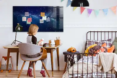 Magnetická kreslicí tabulka téma tmavé oblohy a hvězd
