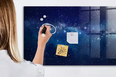 Magnetická kreslicí tabulka téma tmavé oblohy a hvězd