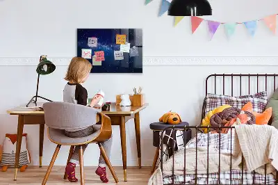 Magnetická kreslicí tabulka téma tmavé oblohy a hvězd
