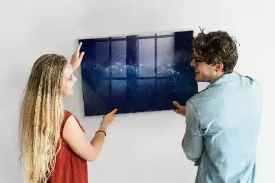 Magnetická kreslicí tabulka téma tmavé oblohy a hvězd