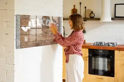 Magnetická kreslicí tabule uvítací tabule