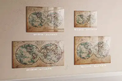 Magnetická tabule na kreslení v podobě glóbusu Země