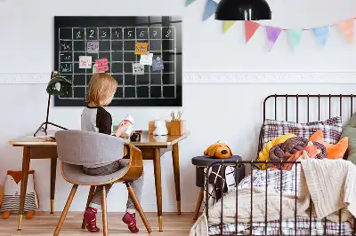 Magnetická popisovací tabule rozvrh hodin