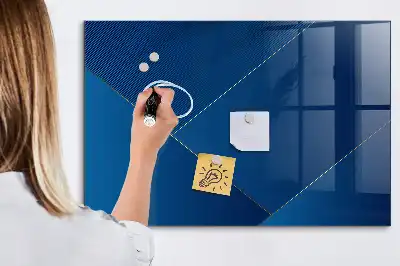 Magnetická popisovací tabule dekorativní abstrakce