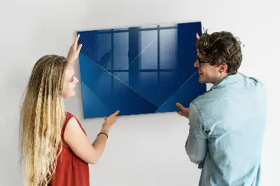 Magnetická popisovací tabule dekorativní abstrakce