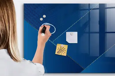 Magnetická popisovací tabule dekorativní abstrakce