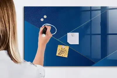Magnetická popisovací tabule dekorativní abstrakce