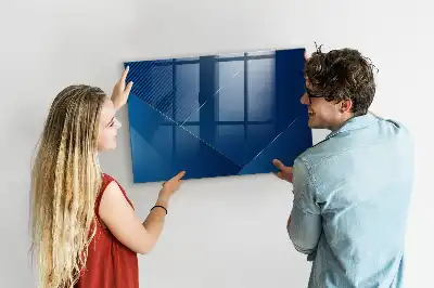 Magnetická popisovací tabule dekorativní abstrakce
