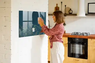 Magnetická kreslicí tabule motivy hor
