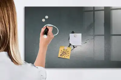 Magnetická tabule na kreslení Poutník v temnotě