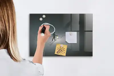 Magnetická tabule na kreslení Poutník v temnotě