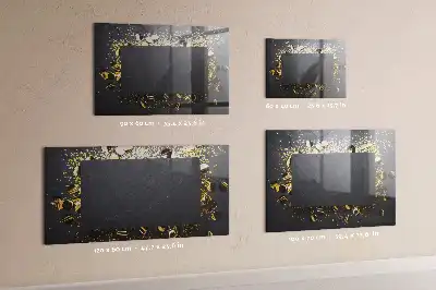 Magnetická tabule na kreslení zlaté konfety