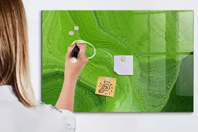 Magnetická popisovací tabule v designu moderní vlny