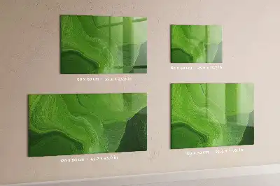 Magnetická popisovací tabule v designu moderní vlny