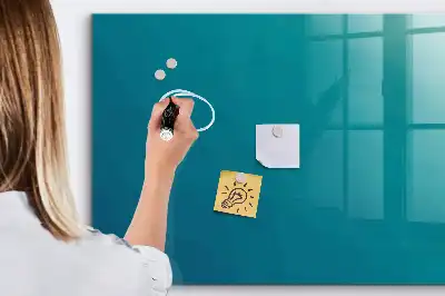 Magnetická popisovací tabule mořská abstrakce