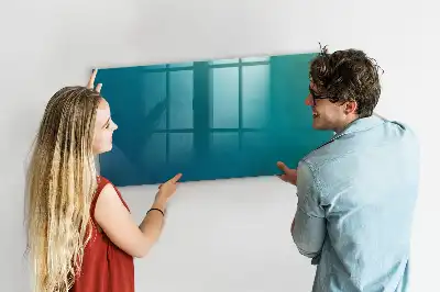 Magnetická popisovací tabule mořská abstrakce