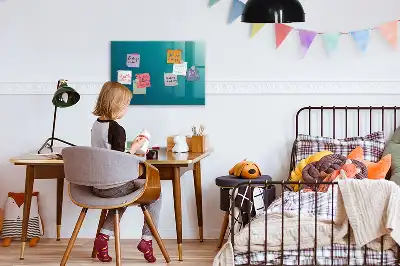 Magnetická popisovací tabule mořská abstrakce