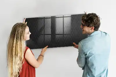 Magnetická tabule na kreslení tmavá abstrakce