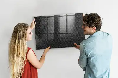 Magnetická tabule na kreslení tmavá abstrakce
