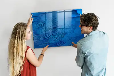 Magnetická popisovací tabule ptačí pírko