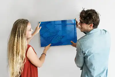 Magnetická popisovací tabule ptačí pírko