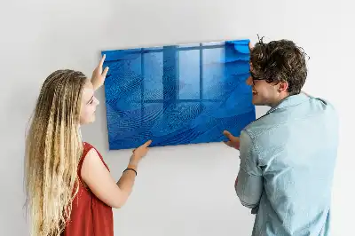 Magnetická popisovací tabule ptačí pírko