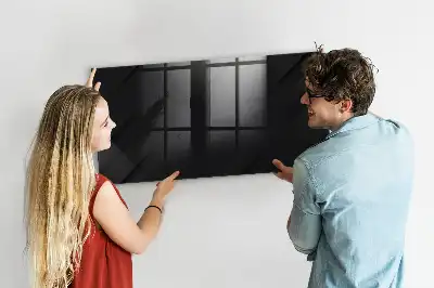 Magnetická popisovací tabule vzor tmavé zdi