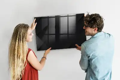Magnetická popisovací tabule vzor tmavé zdi