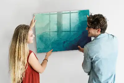Magnetická tabule na kreslení motiv abstrakce hloubky