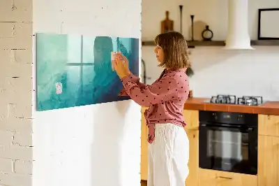 Magnetická tabule na kreslení motiv abstrakce hloubky