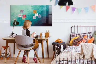 Magnetická tabule na kreslení motiv abstrakce hloubky