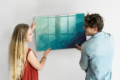 Magnetická tabule na kreslení motiv abstrakce hloubky