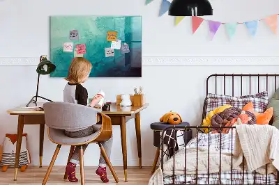 Magnetická tabule na kreslení motiv abstrakce hloubky